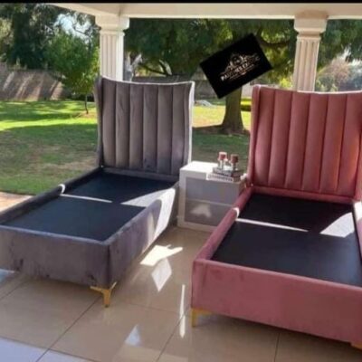 Three Quarter Straight Panel Set - Headboard & Base