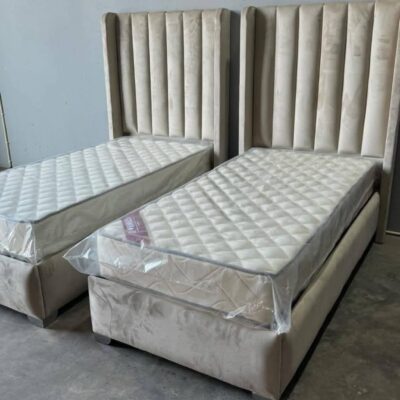 Single Bed Set - Headboard & Base